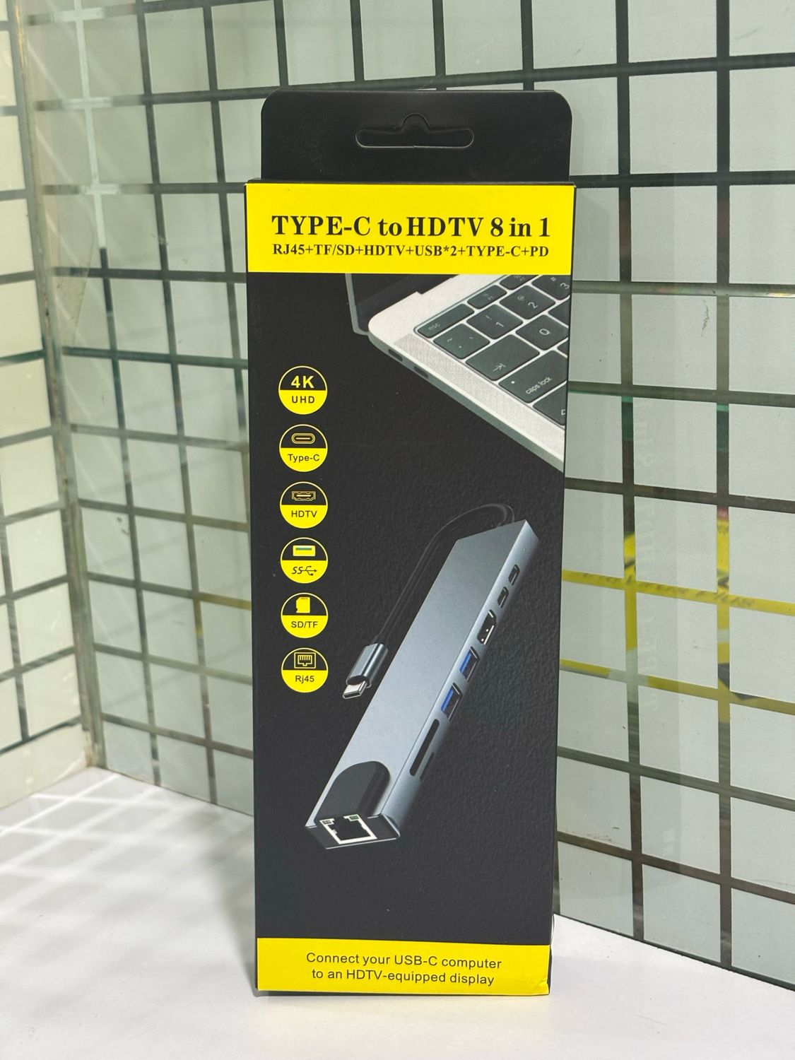 Type-C 8 in 1 Multiport Docking Station