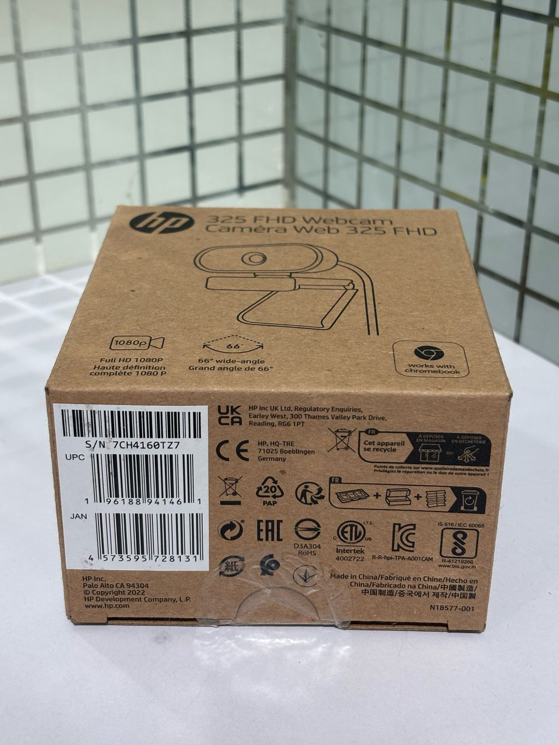 HP 325 Full HD Webcam Camera Web HP 325 Full HD Webcam Camera Web