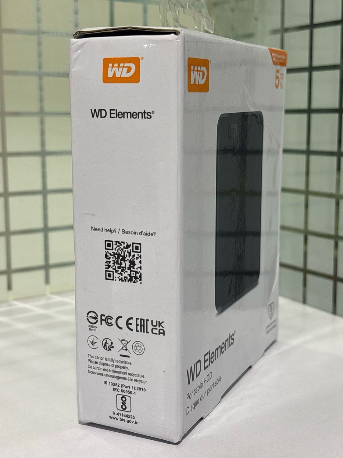 WD 5TB Elements Portable Hard Disk Drive WD 5TB Elements Portable Hard Disk Drive