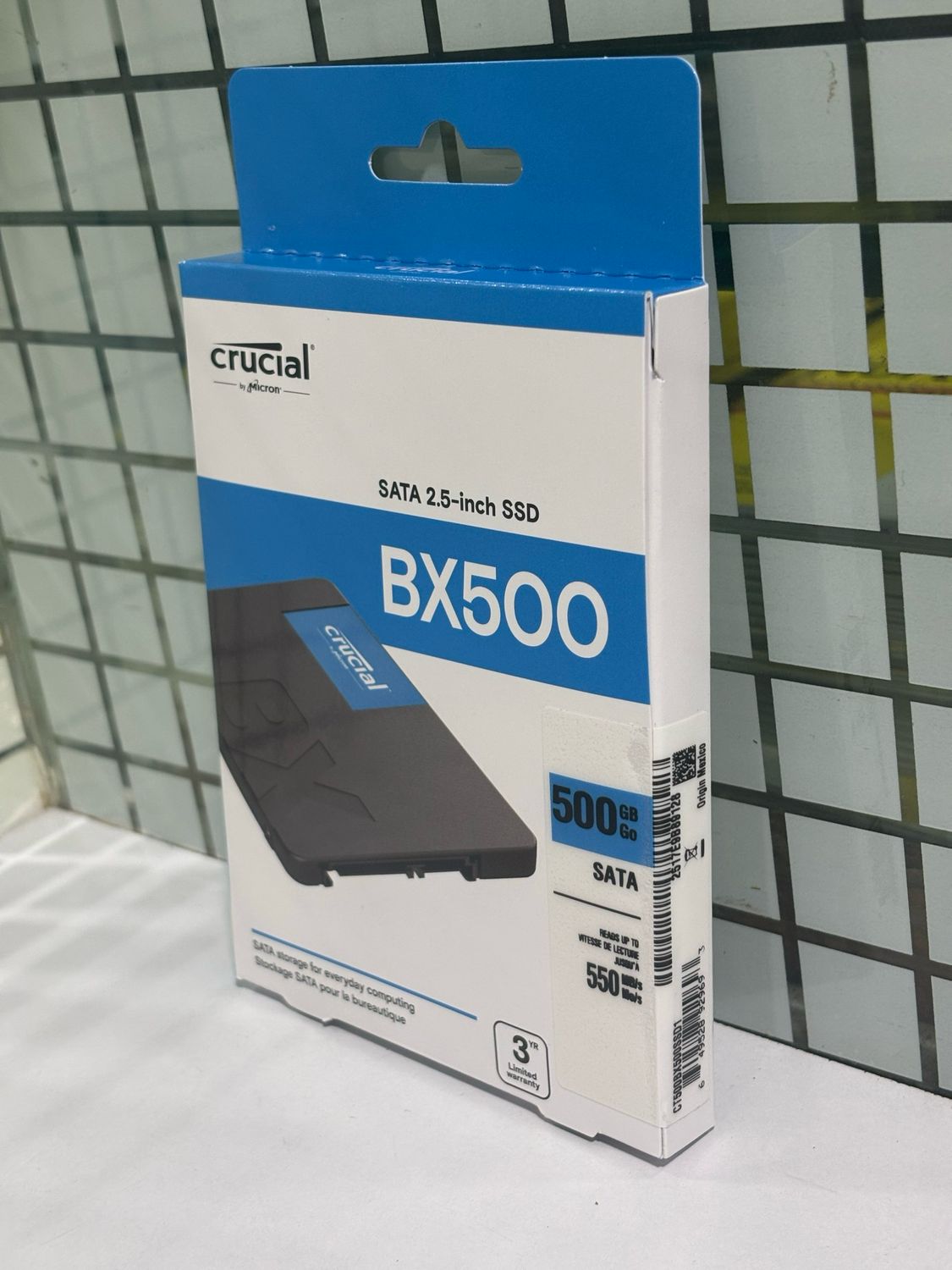 Crucial 500GB 2.5-inch Sata internal SSD (BX500)