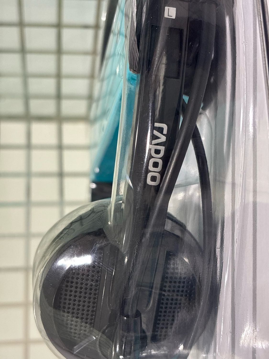 Rapoo H120 Wired USB Stereo Headset Black