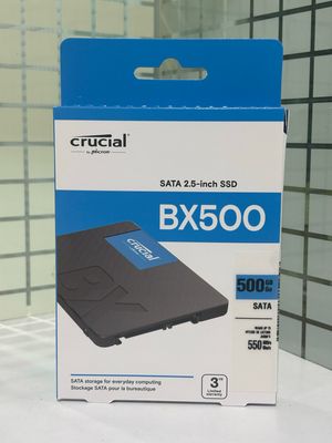 Crucial 500GB 2.5-inch Sata internal SSD (BX500) Crucial 500GB 2.5-inch Sata internal SSD (BX500)