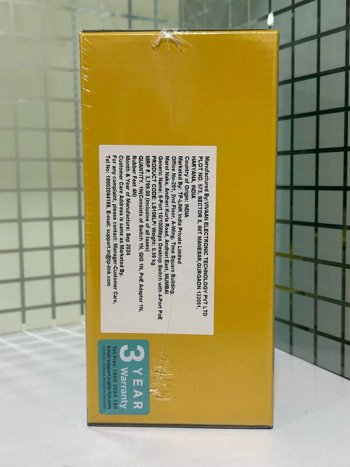 TP-Link LS106LP 6-Port 10/100Mbps Desktop Switch with 4-Port PoE TP-Link LS106LP 6-Port 10/100Mbps Desktop Switch with 4-Port PoE