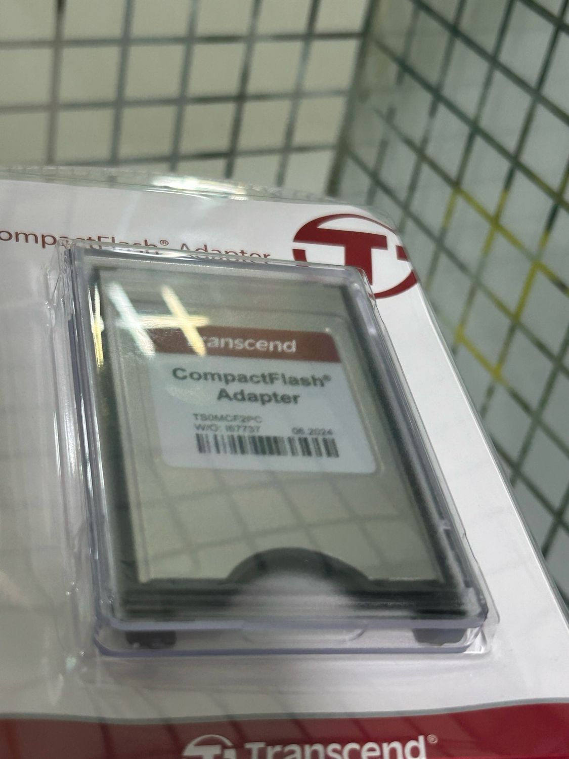 Transcend Compact Flash Adapter