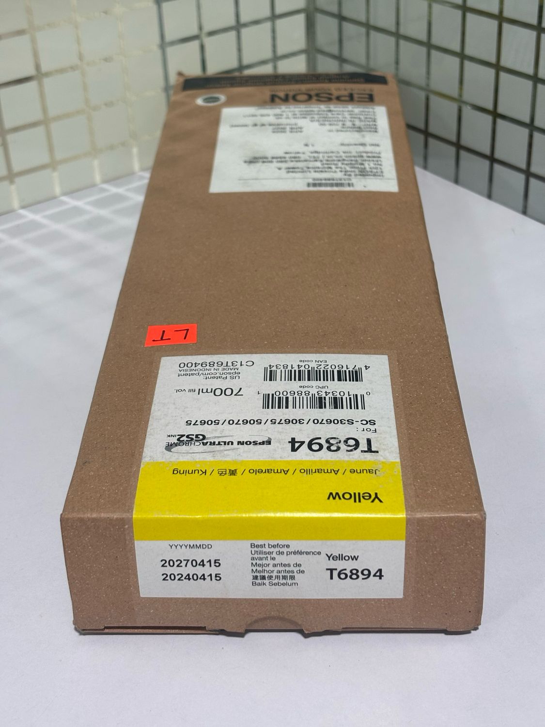 Epson T6894 Ink Cartridge, Yellow Epson T6894 Ink Cartridge, Yellow