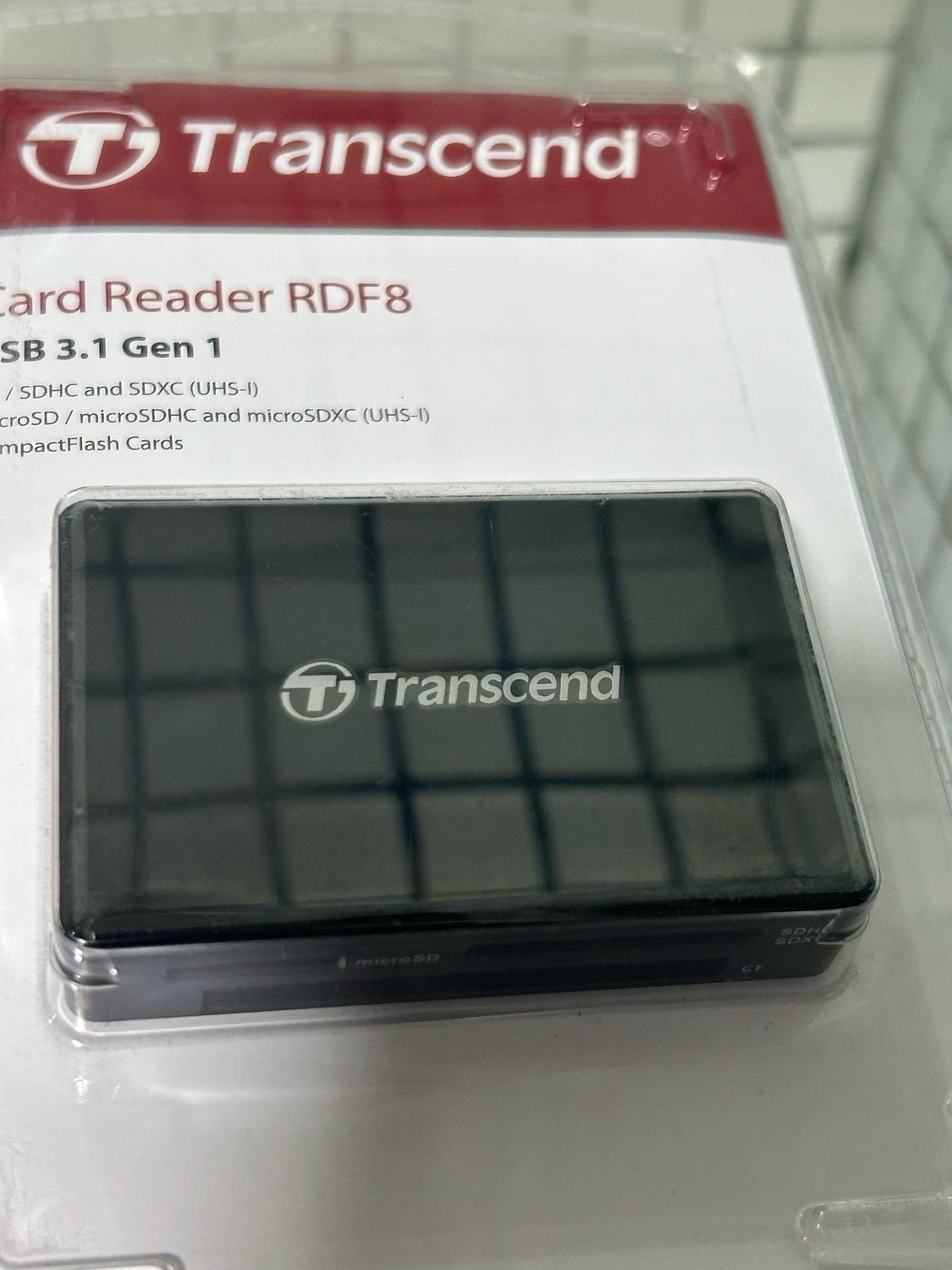 Transcend TS-RDF8K2 USB 3.1 Multi Card Reader