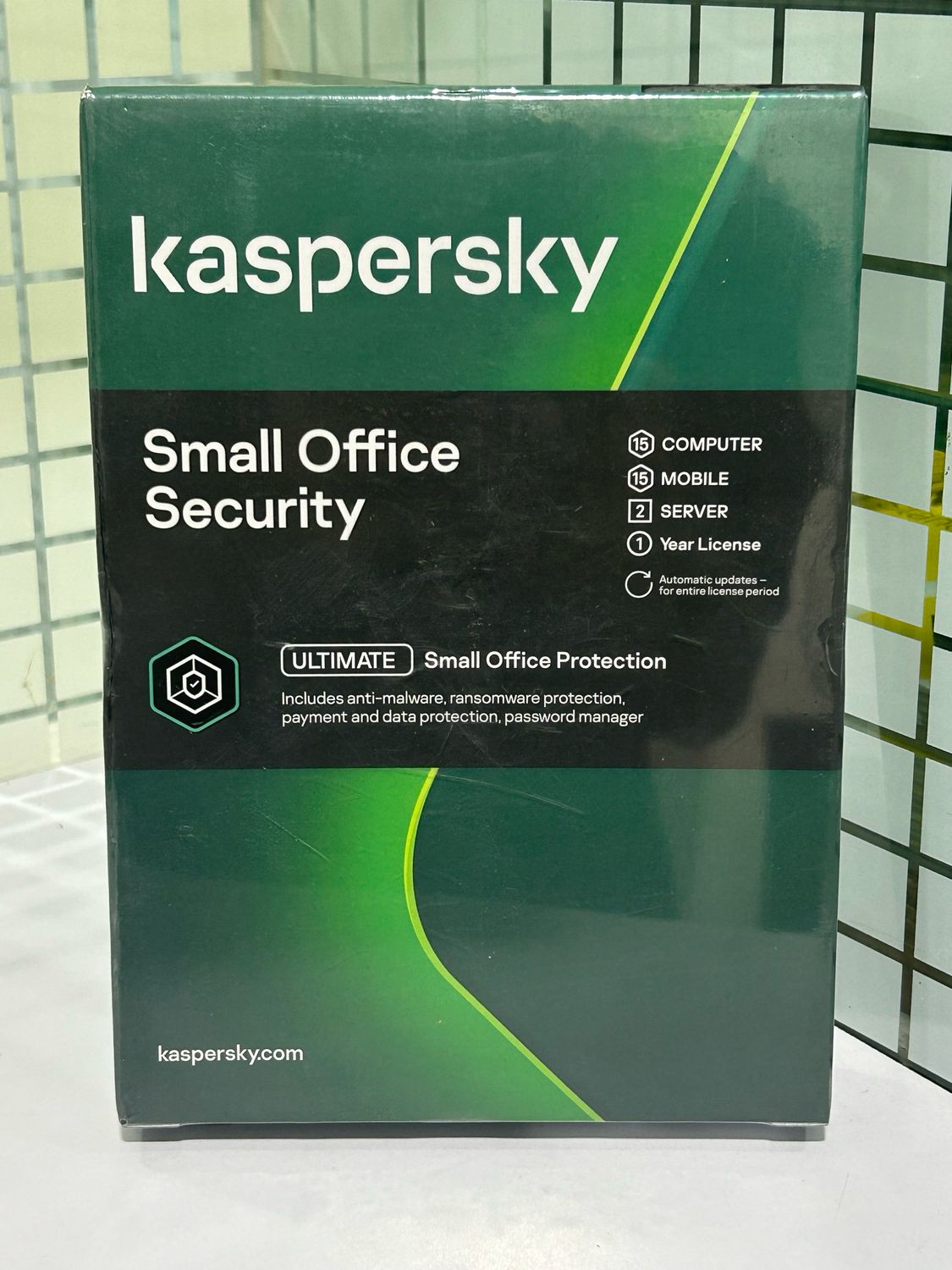 15 PC, 2 Server, 15 Mobile, 1 Year, Kaspersky Small Office Security