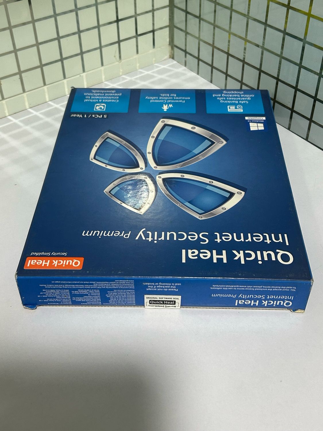 New, 5 User, 1 Year, Quick Heal Internet Security