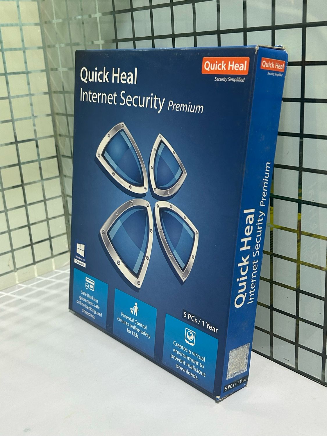 New, 5 User, 1 Year, Quick Heal Internet Security