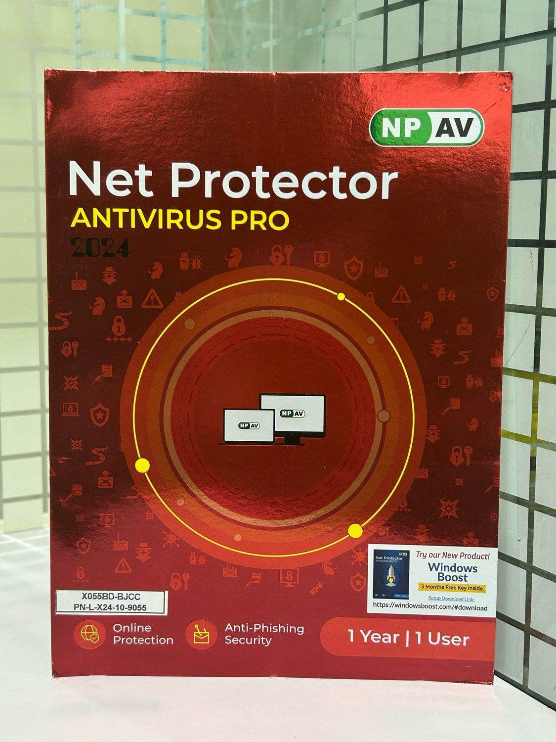 10 User, 1 Year, Net Protector Antivirus Pro