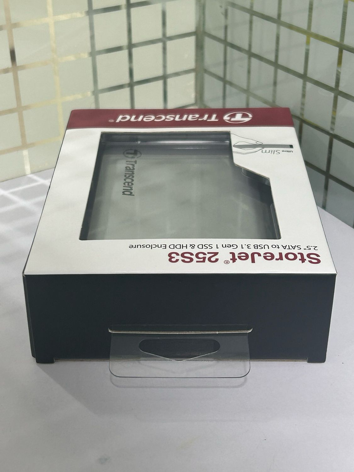 Transcend StoreJet 25S3 Ext 2.5" Casing USB 3.1 SSD/HDD Enclosure