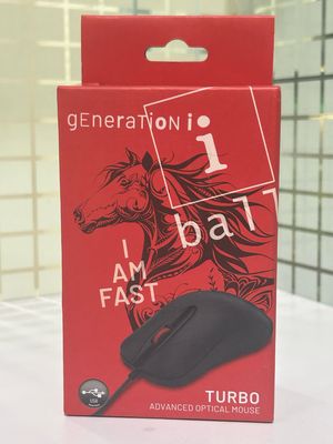 iball Turbo USB Wired Optical Mouse
