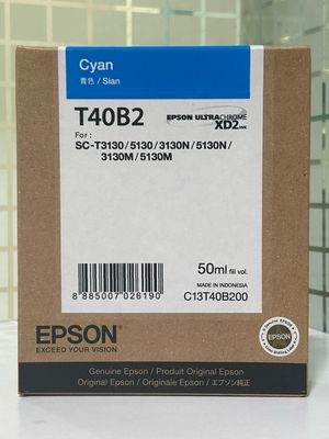 Epson T40B2 Cyan Ink Cartridge