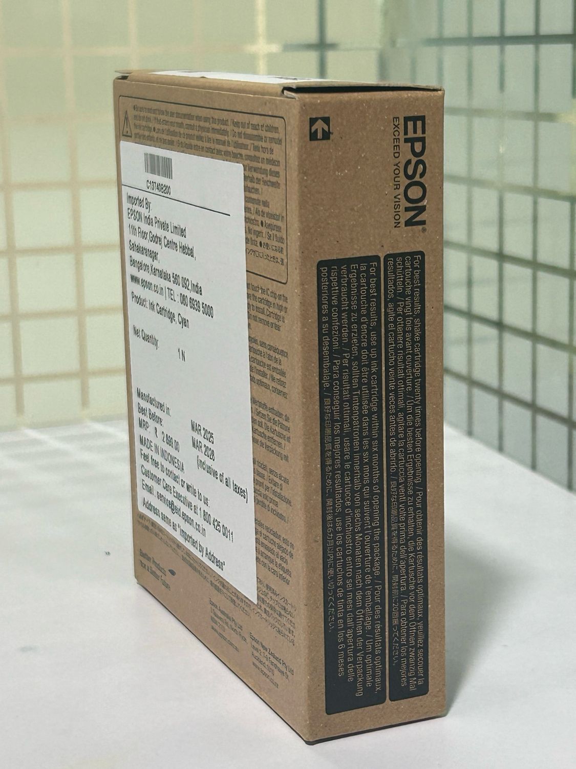 Epson T40B2 Cyan Ink Cartridge Epson T40B2 Cyan Ink Cartridge