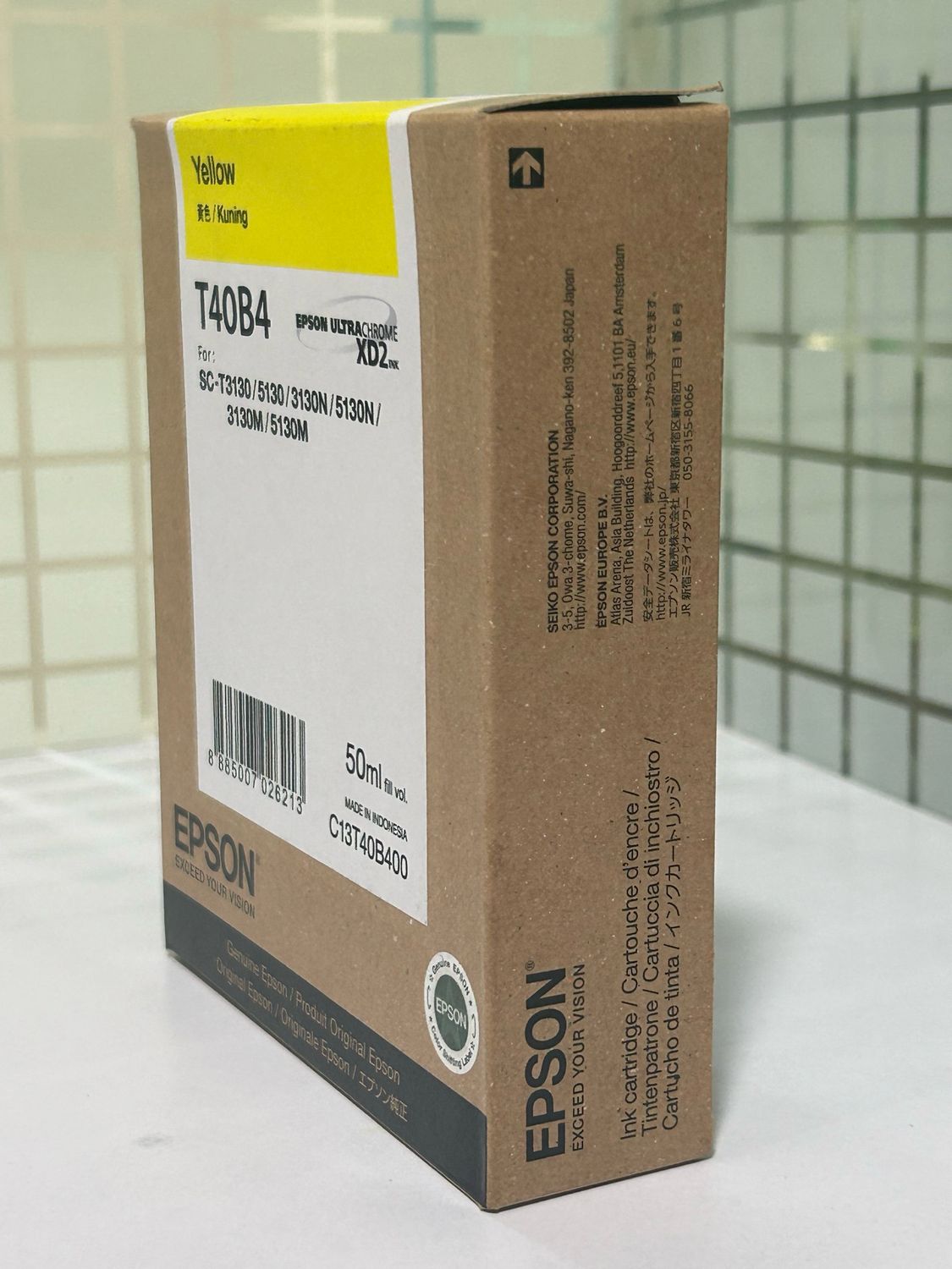 Epson T40B4 Yellow Ink Cartridge Epson T40B4 Yellow Ink Cartridge