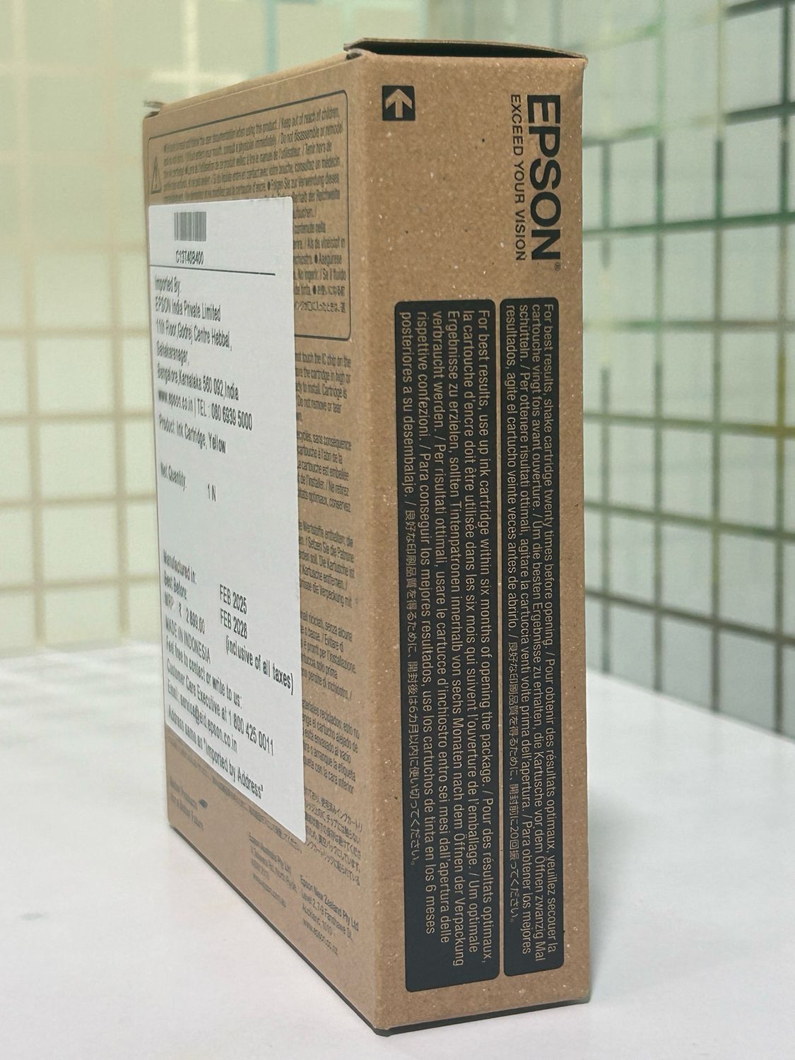 Epson T40B4 Yellow Ink Cartridge Epson T40B4 Yellow Ink Cartridge