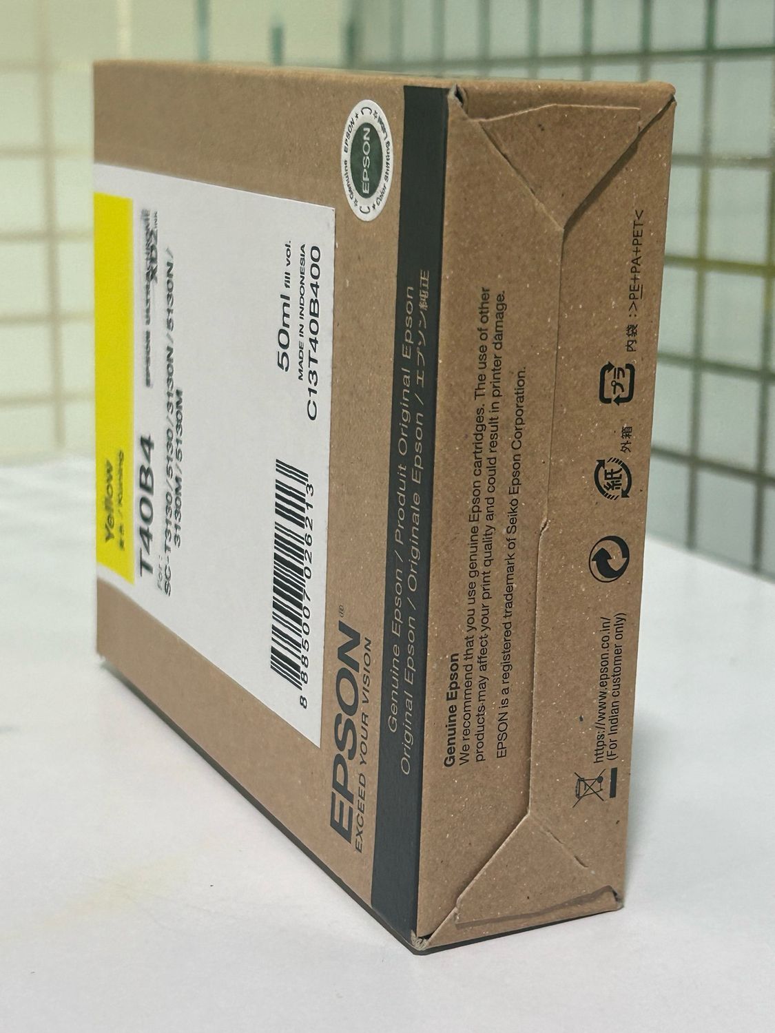 Epson T40B4 Yellow Ink Cartridge Epson T40B4 Yellow Ink Cartridge