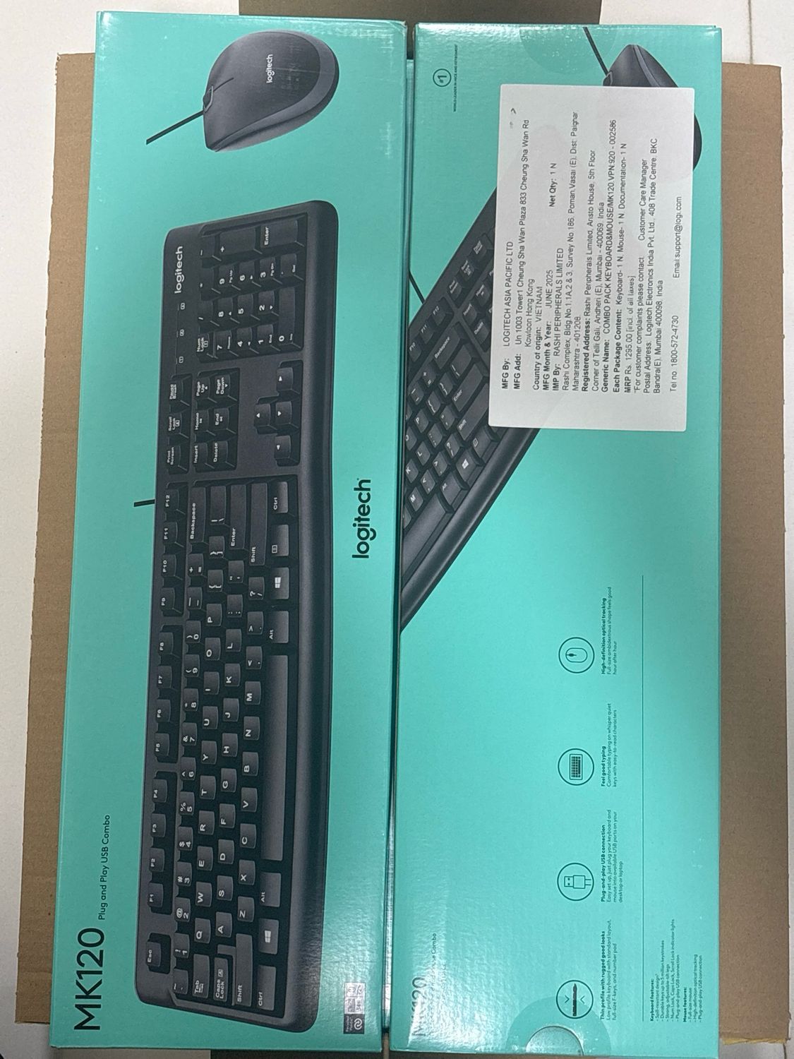 Logitech MK120 Keyboard Mouse (Pack of 4) Logitech MK120 Keyboard Mouse (Pack of 4)