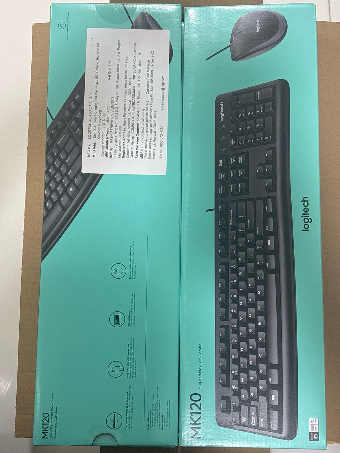 Logitech MK120 Keyboard Mouse (Pack of 4) Logitech MK120 Keyboard Mouse (Pack of 4)