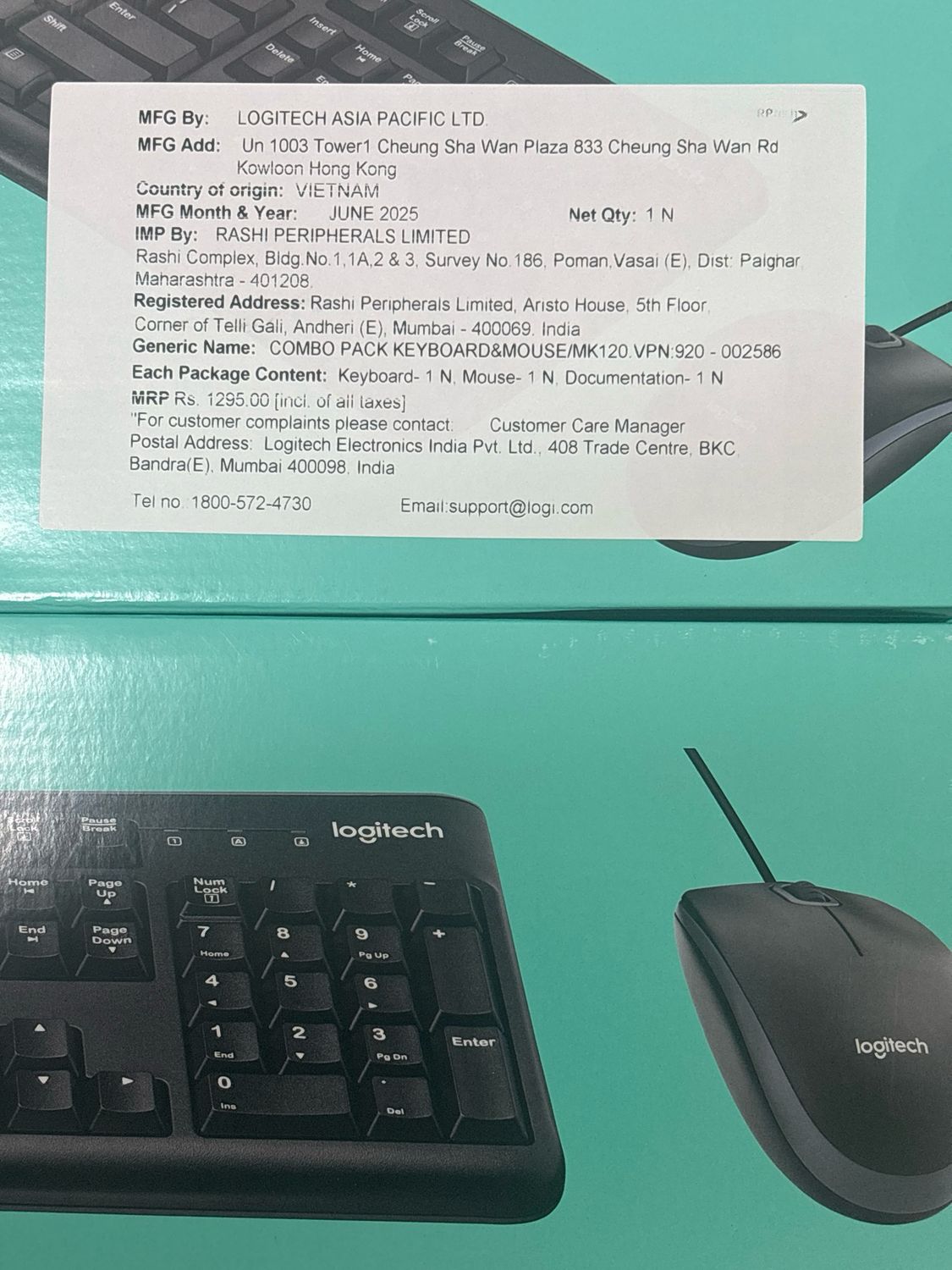 Logitech MK120 Keyboard Mouse (Pack of 4) Logitech MK120 Keyboard Mouse (Pack of 4)