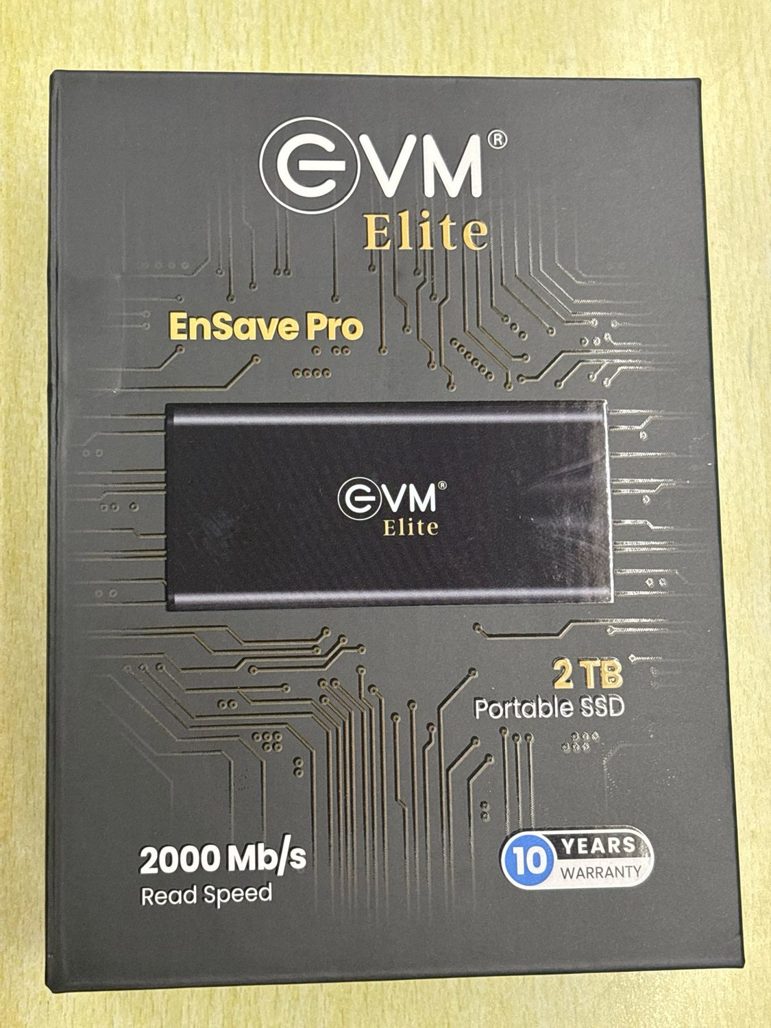 EVM Elite 2TB Portable SSD (2000Mb/s Read Speed)