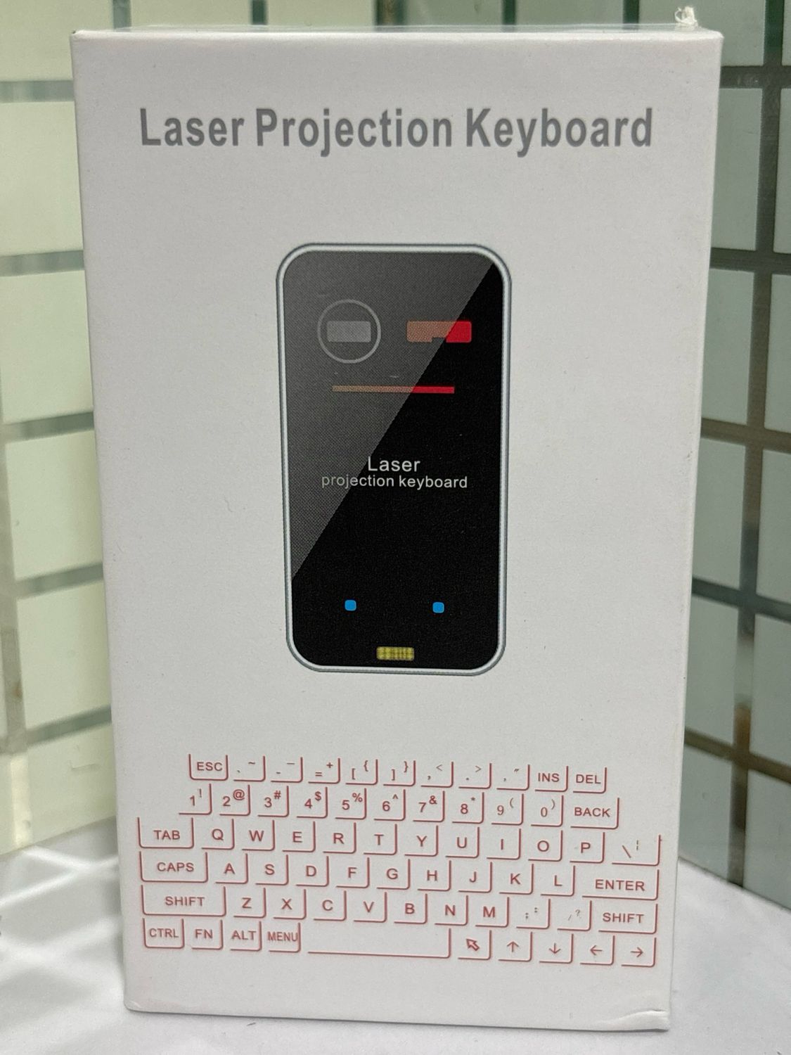 Laser Projection Keyboard