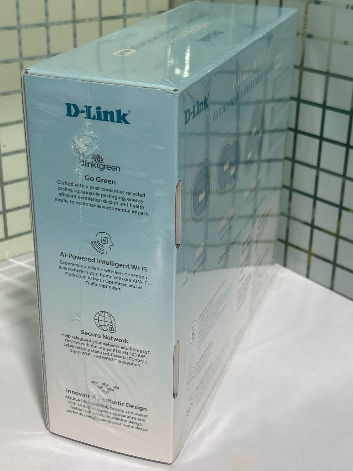 D-Link M30 Aquila Pro AI AX3000 Mesh Wi-Fi 6 Smart Router