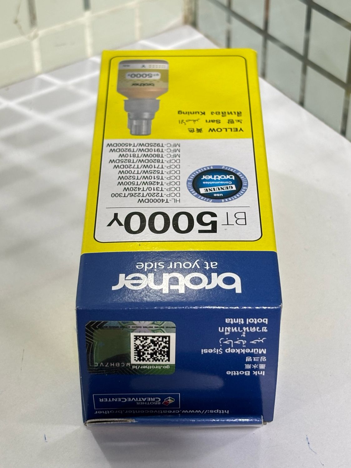 Brother 5000Y Yellow ink Bottle