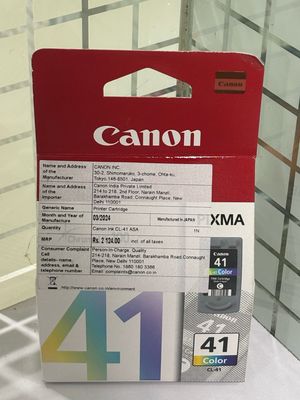 Canon Pixma CL-41 Tri-Color Ink Cartridge Canon Pixma CL-41 Tri-Color Ink Cartridge