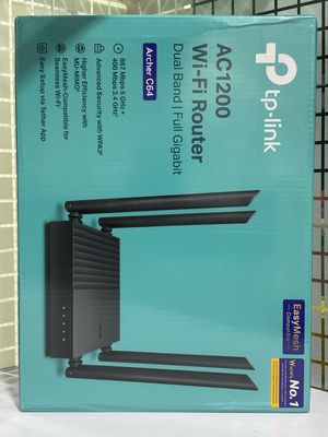 TP Link Archer C64 AC1200 Wireless WiFi Router TP Link Archer C64 AC1200 Wireless WiFi Router