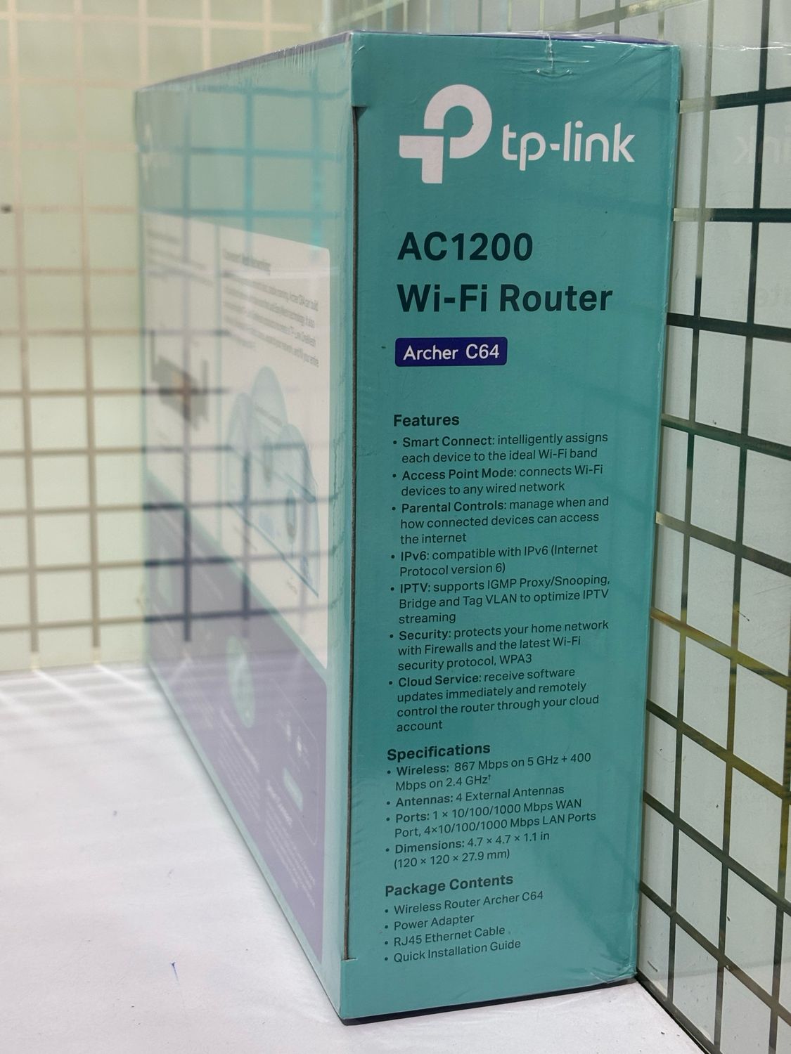 TP Link Archer C64 AC1200 Wireless  WiFi Router
