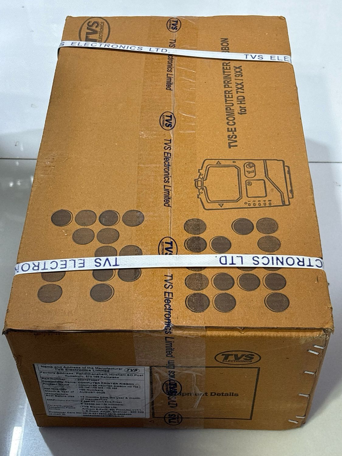 Tvs HD745, 755, 945, 955 Ribbon (Pack of 100)