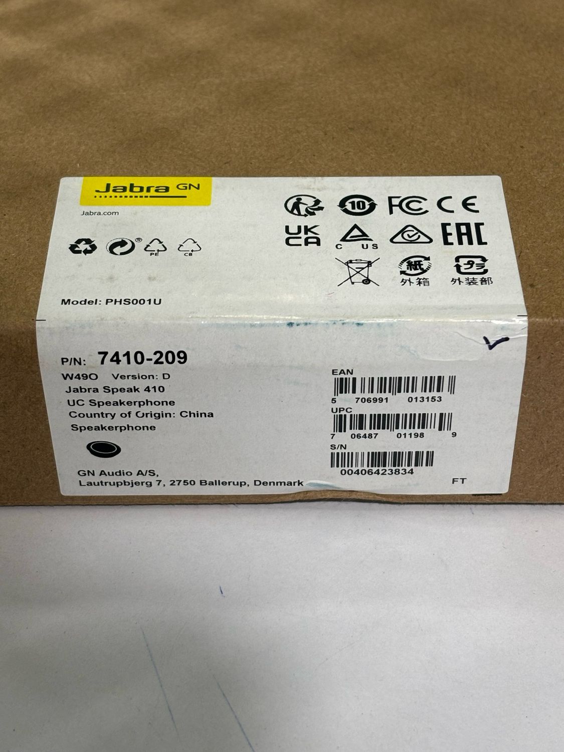 Jabra Speak 410 MS Wired Bookshelf Speaker Jabra Speak 410 MS Wired Bookshelf Speaker