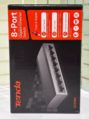 Tenda SG108M 8-Port Gigabit Ethernet Switch Tenda SG108M 8-Port Gigabit Ethernet Switch