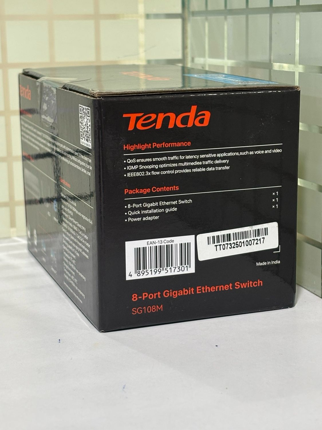Tenda SG108M 8-Port Gigabit Ethernet Switch