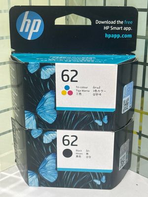 HP 62 Black & Tri-Color (combo Pack)