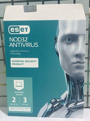 New, 2 User, 3 Year, Eset Nod32 Antivirus , Family Pack
