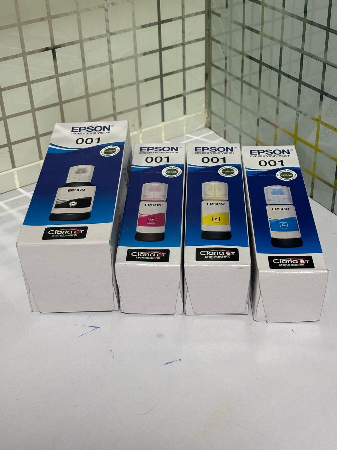 Epson 001 set of 4 bottle (L6160, L4150, L4160, L6270)