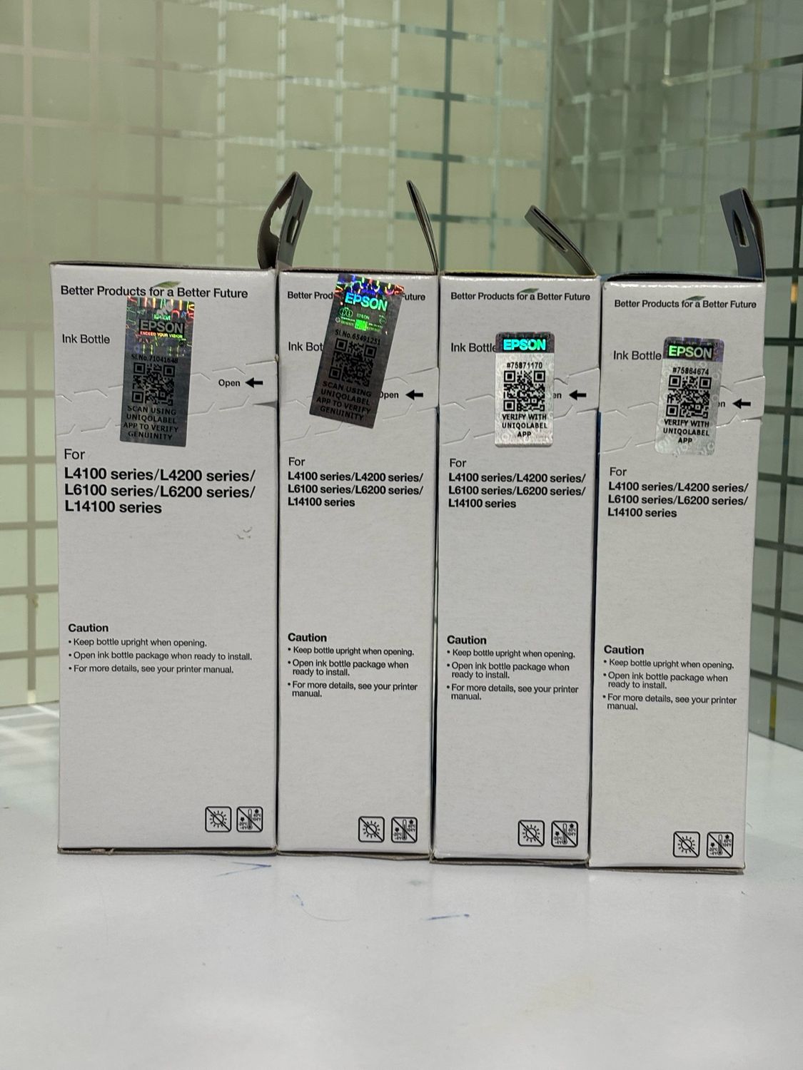 Epson 001 set of 4 bottle (L4150, L6190,L6170, L4260)