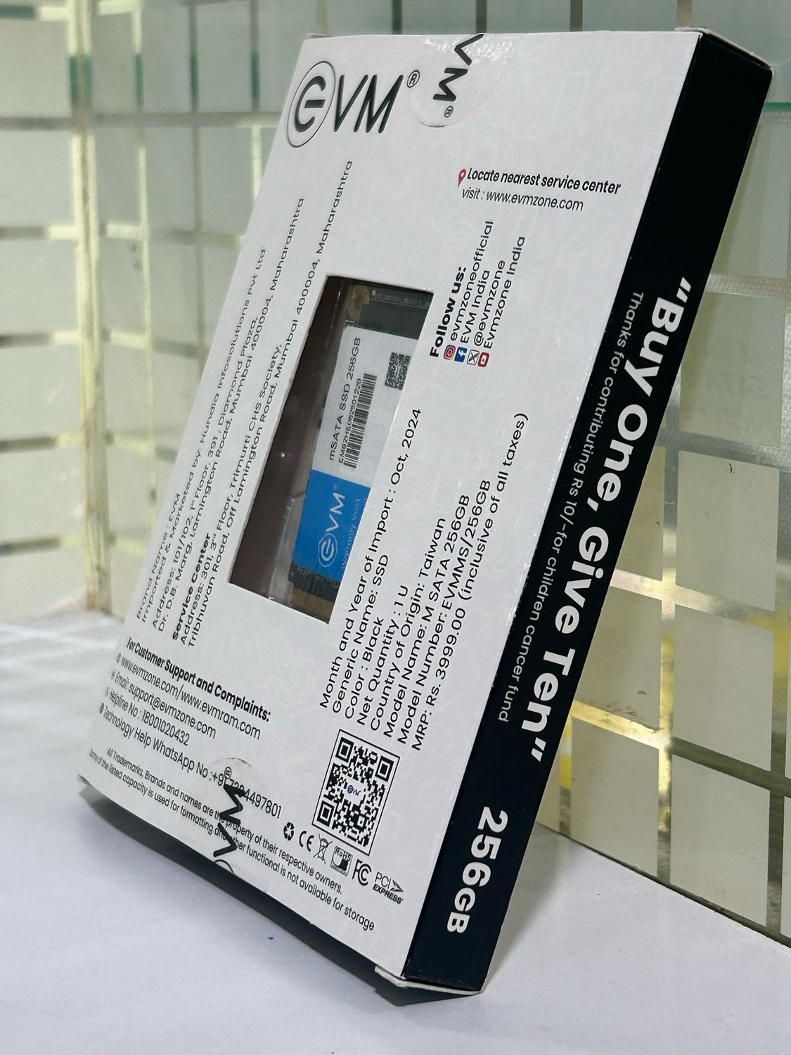 EVM M SATA 256GB Internal SSD