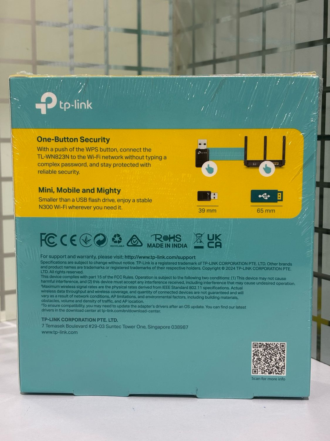 TP-Link WN823N 300Mbps Wireless-N USB Adapter TP-Link WN823N 300Mbps Wireless-N USB Adapter