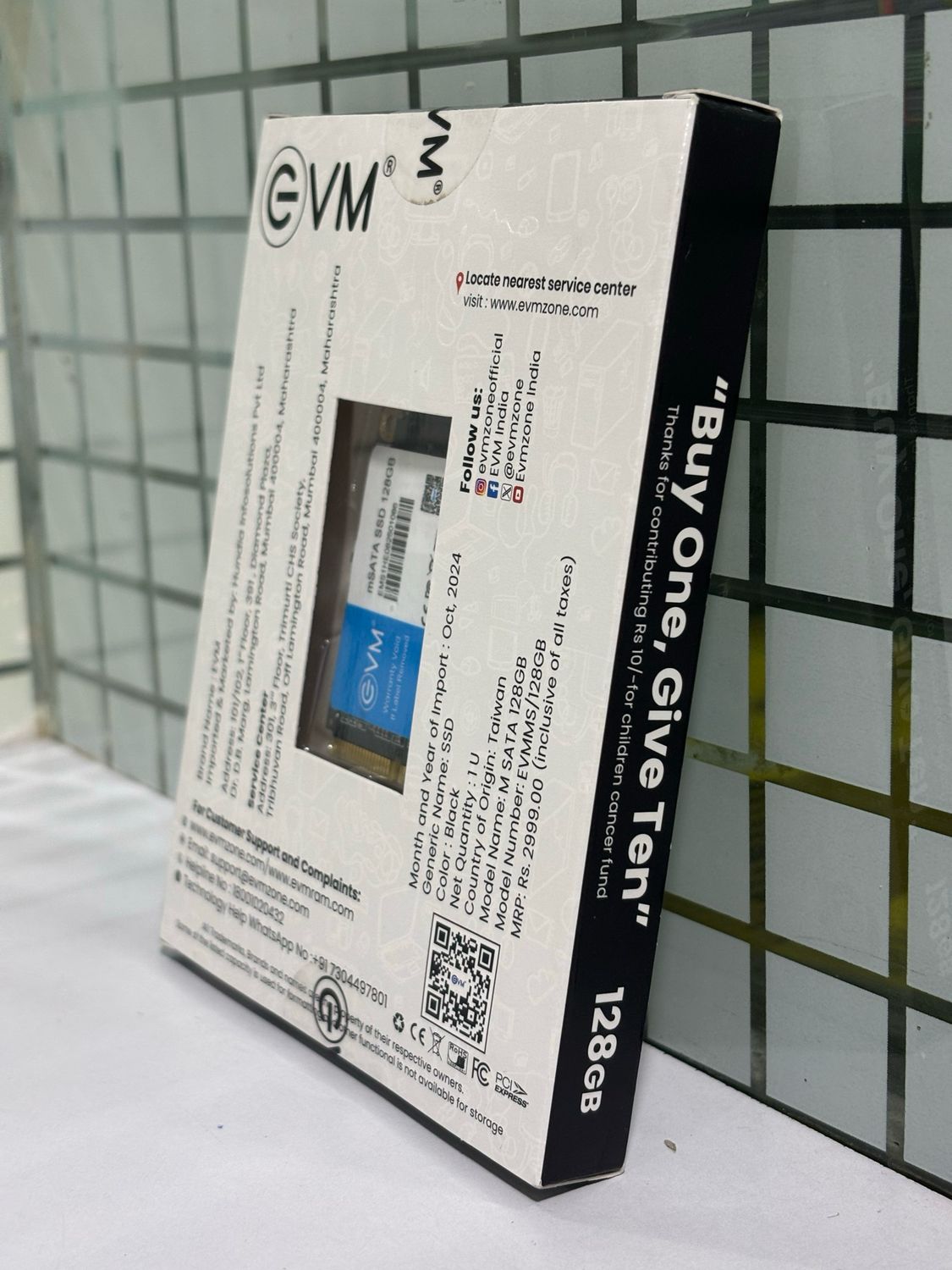 EVM M SATA 128GB Internal SSD EVM M SATA 128GB Internal SSD