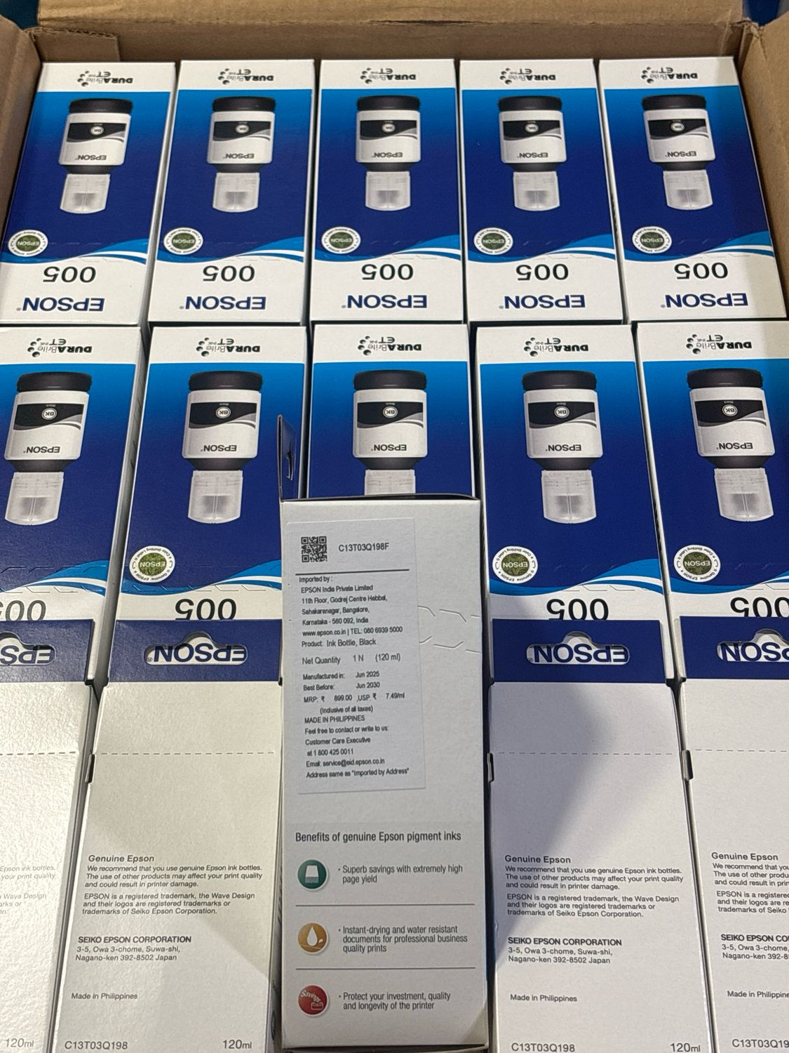Epson M2050, M2110, M2120 Black Ink Bottle (005 | 120ml) Epson M2050, M2110, M2120 Black Ink Bottle (005 | 120ml)