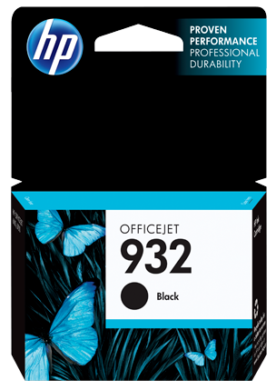 HP Officejet 932 Ink Cartridge, Black