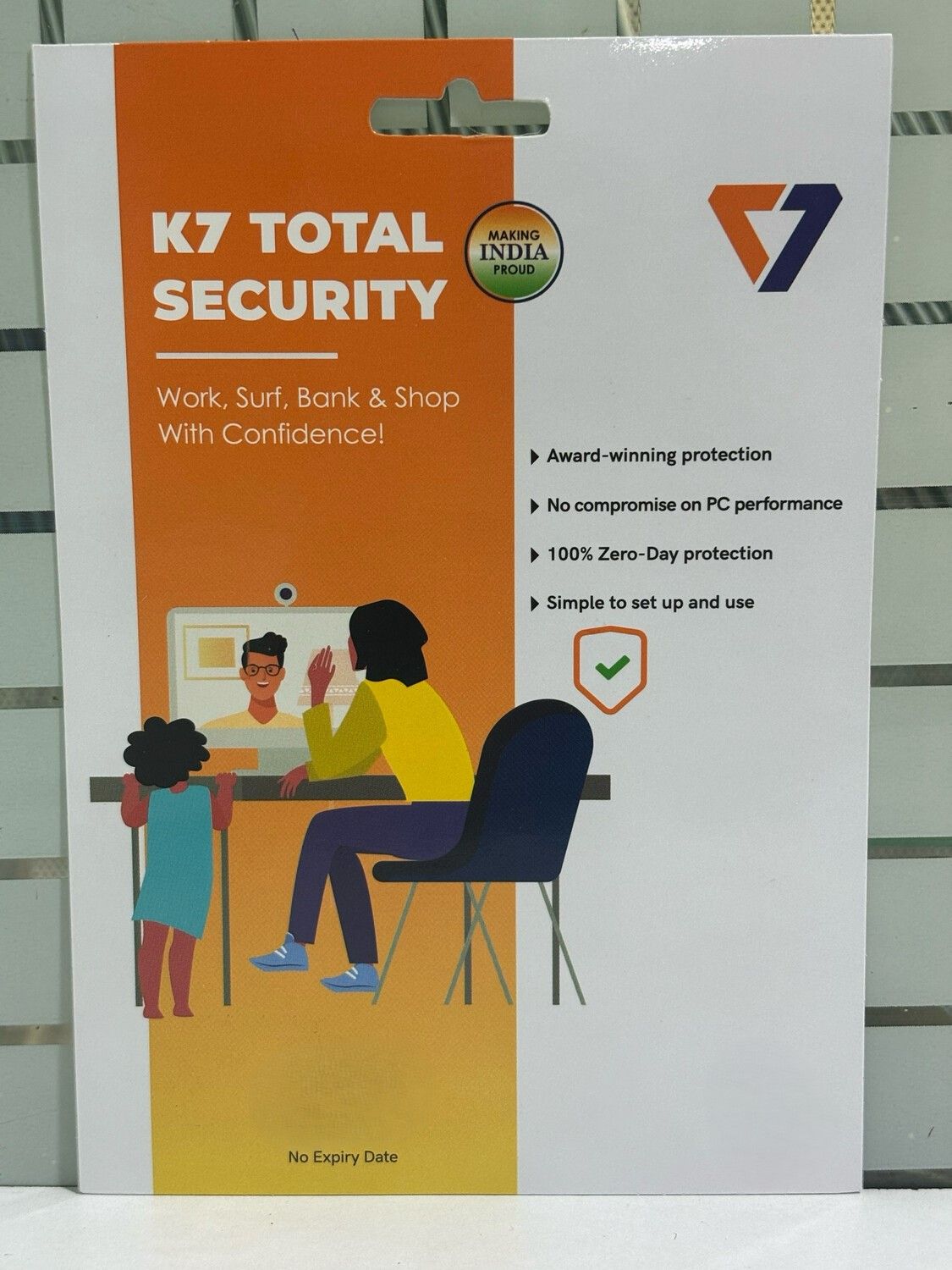 Renewal, 3 User, 3 Year, K7 Total Security