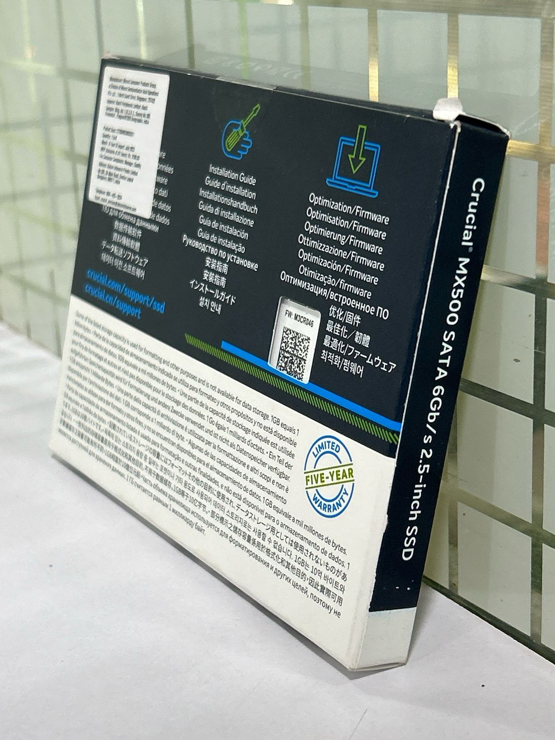 Crucial 250GB MX500 2.5-Inch Sata Internal SSD Crucial 250GB MX500 2.5-Inch Sata Internal SSD