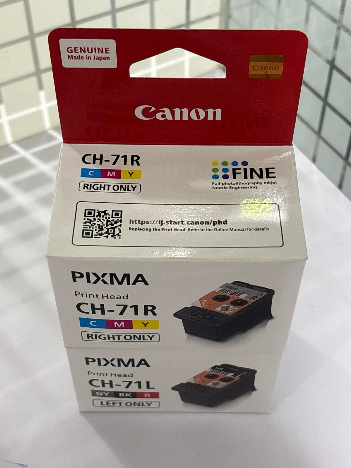 Canon Pixma CH-71L / CH-71R Printhead (Combo Pack)