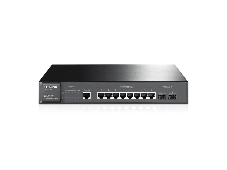TP-Link SG3210 JetStream 8-Port Gigabit L2 + Managed Switch