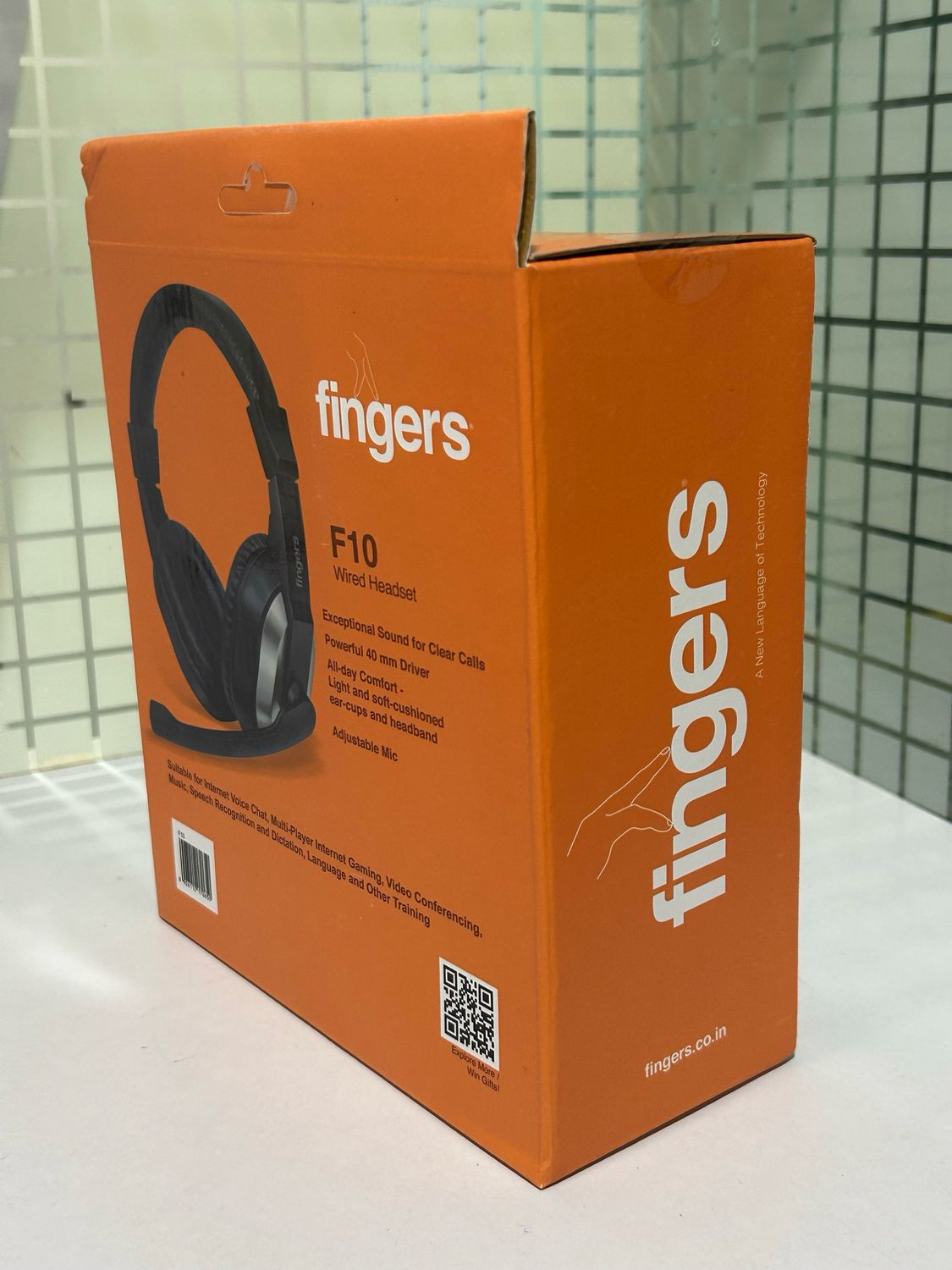 Fingers F10 Wired On Ear Headphone with Mic Fingers F10 Wired On Ear Headphone with Mic