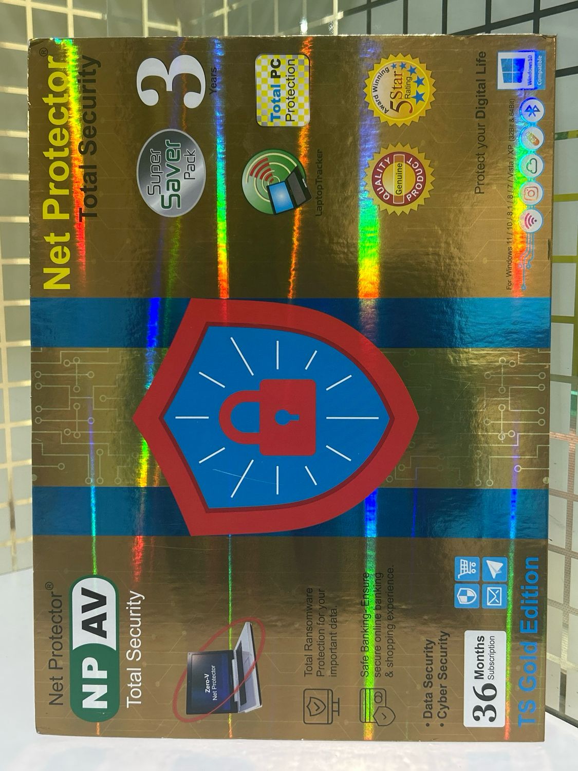 2 User, 3 Year, Net Protector Total Security